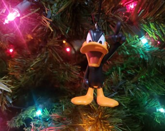 Custom Daffy Duck Christmas Ornament