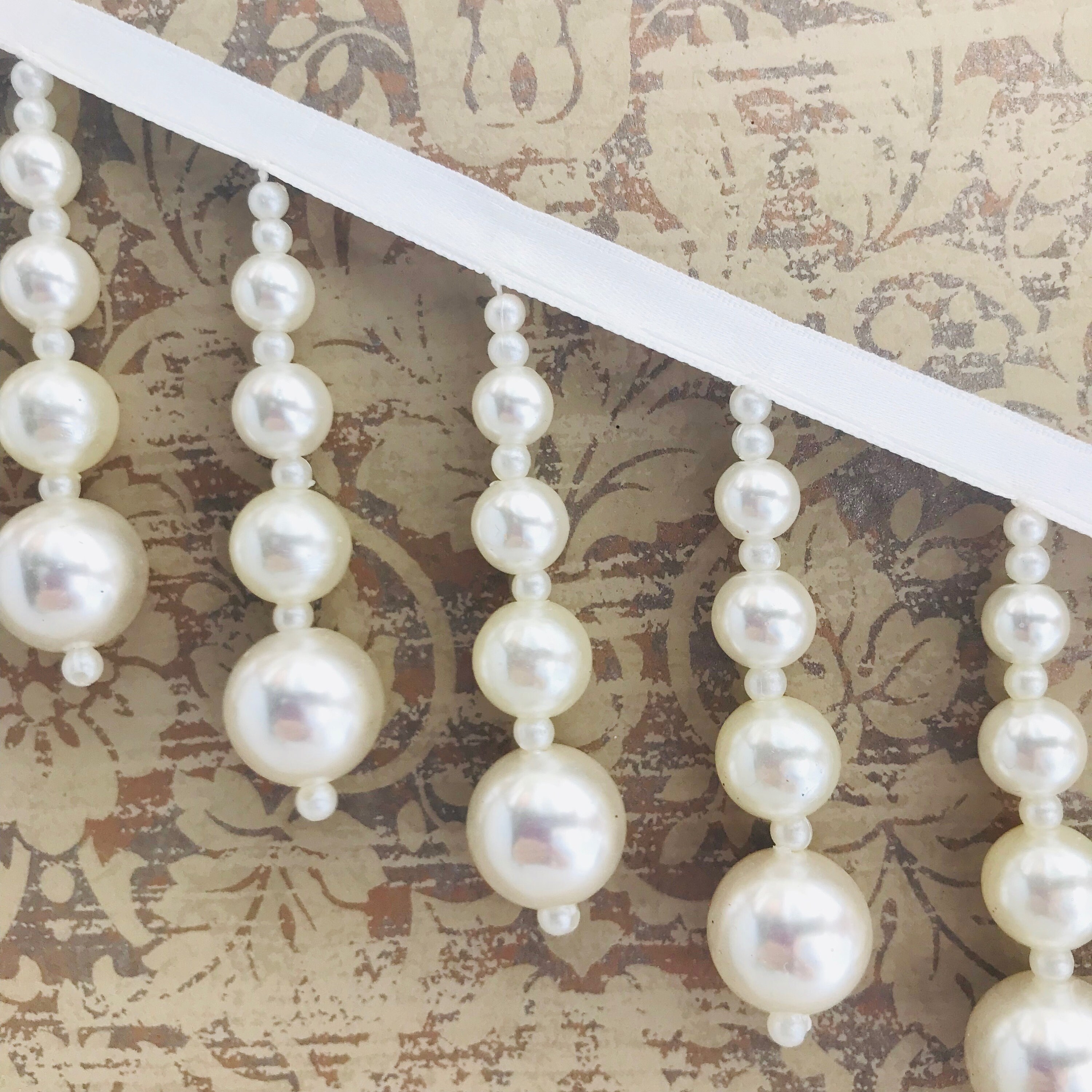 Glass Bead Decorative Trim 127 Etsy