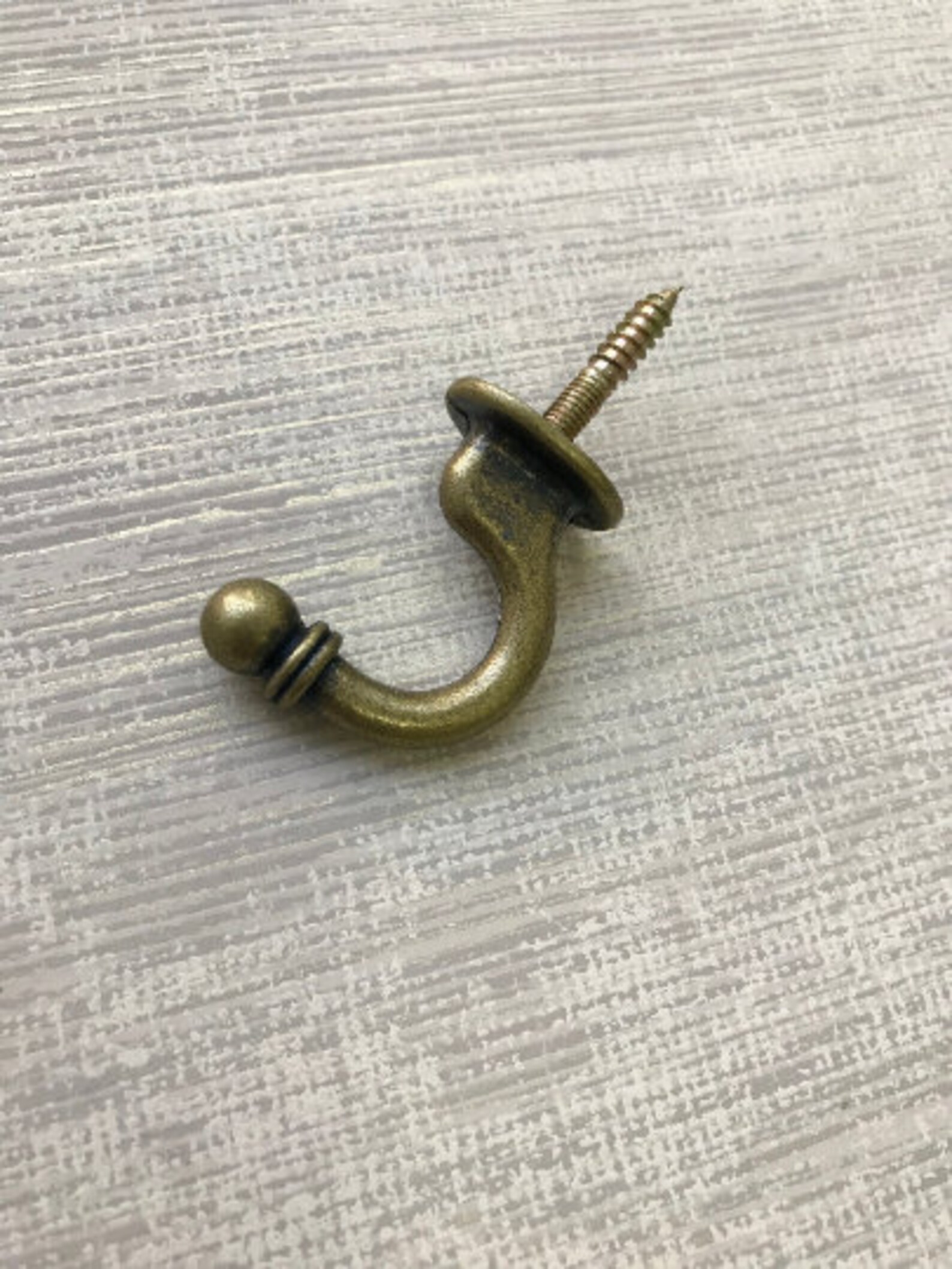 Curtain Hooks Wall Decorative Hooks Hook Antique Gold Etsy