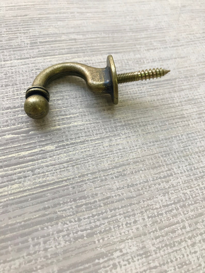Curtain Hooks Wall Hook Curtain Decorative Hooks Curtain Tie | Etsy