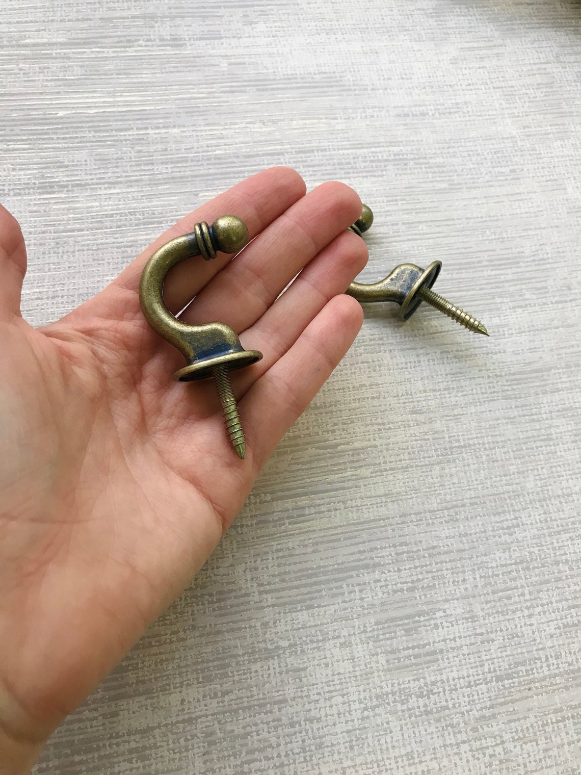 Curtain Hooks Wall Hook Curtain Decorative Hooks Curtain Tie Etsy