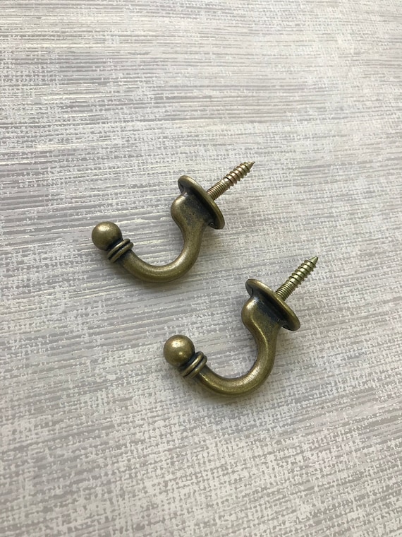 Curtain Hooks Wall Hook Curtain Decorative Hooks Curtain Tie Backs Hook  Antique Gold -  Canada