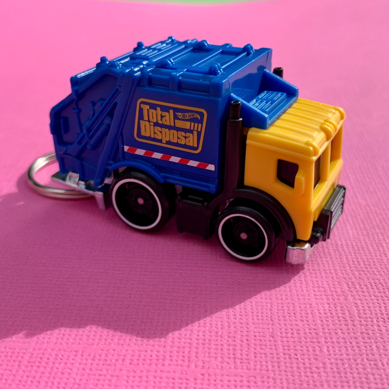 Garbage Truck Hot Wheels Keychain Keyring Etsy