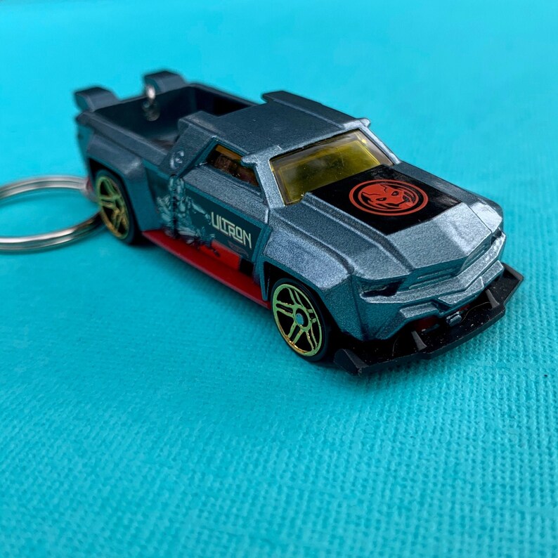 Muscle Hot Wheels Car Keychain Keyring Etsy