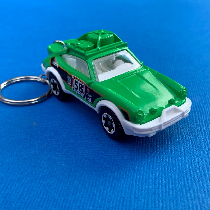 1985 Porsche Matchbox Car Keychain Keyring Etsy