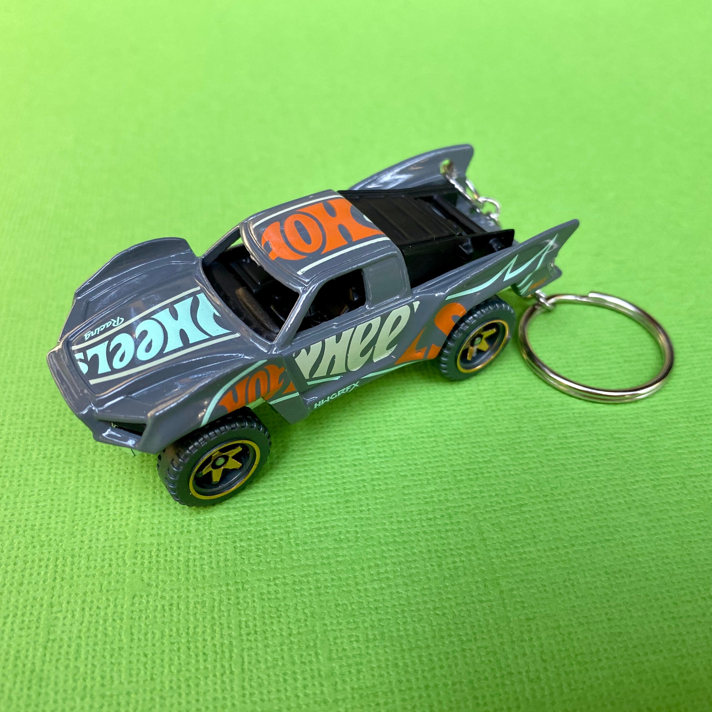 Baja Truck Grey Hot Wheels Keychain Keyring Offroad Buggy Etsy