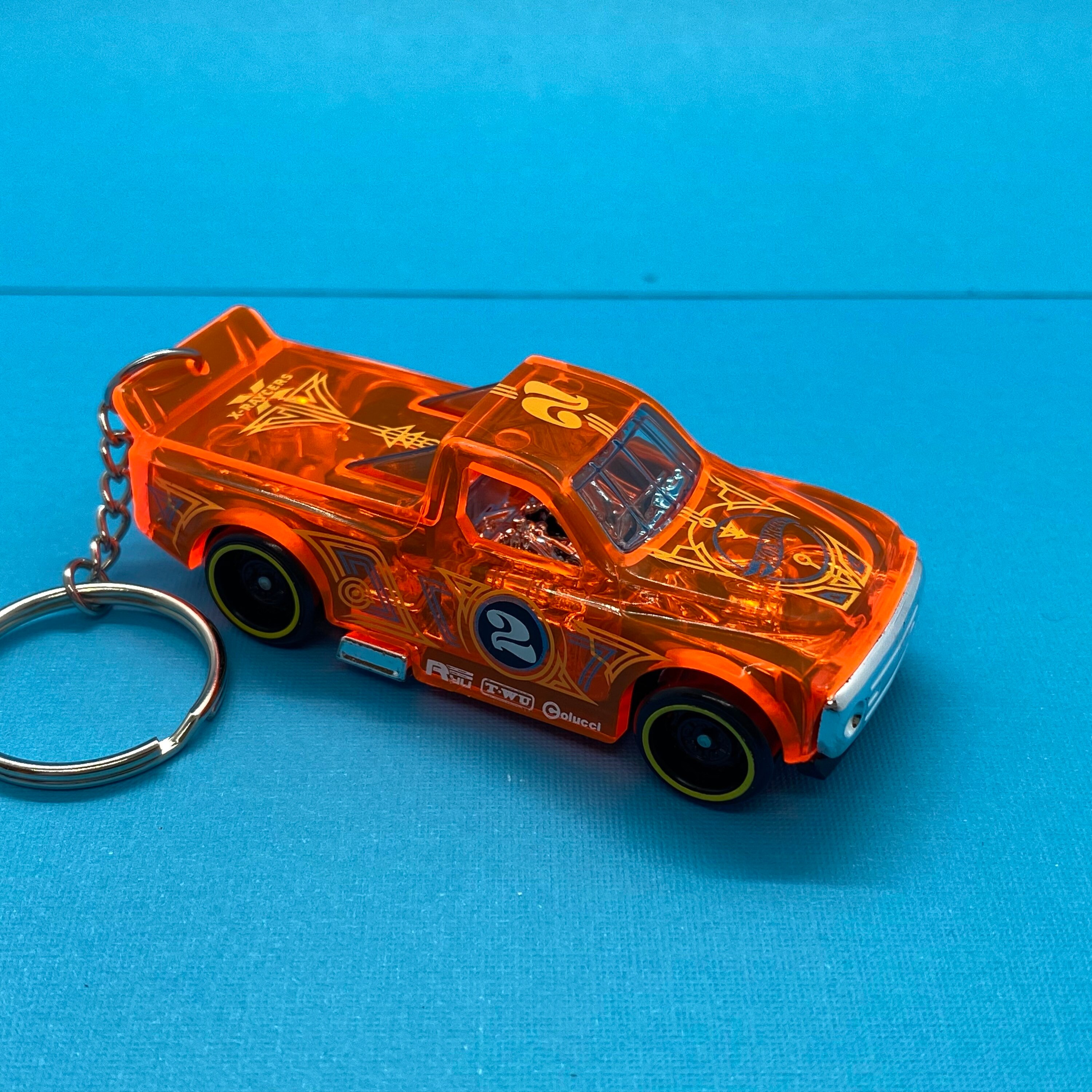 Draftnator Hot Wheels Car Keychain Keyring Orange Drift Mini Etsy 日本