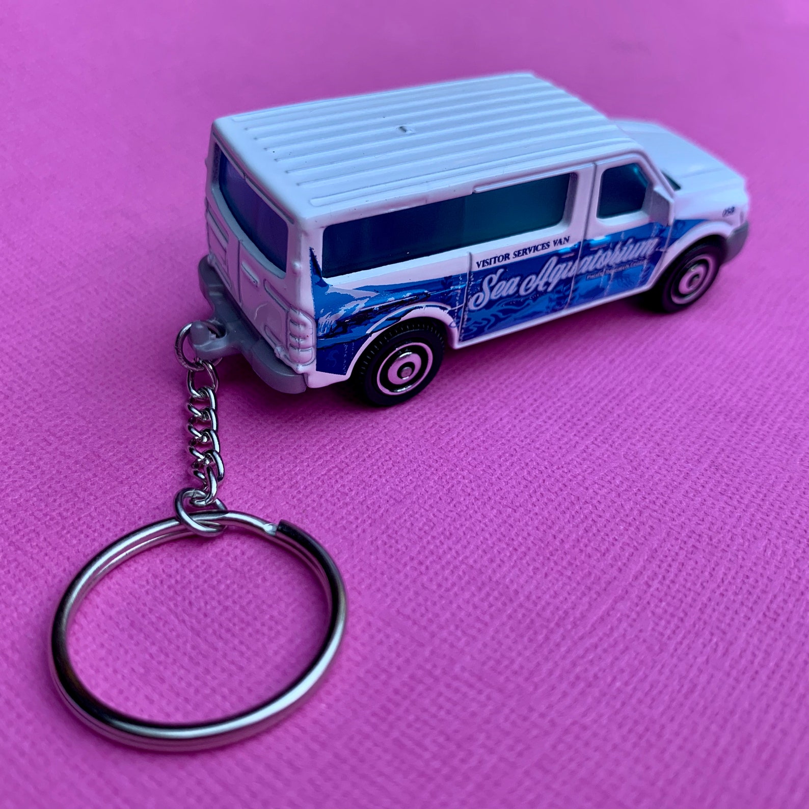 2014 Nissan NV Matchbox Car Keychain Keyring Etsy