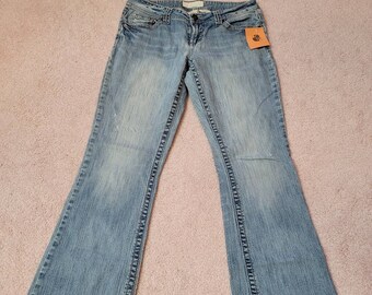 Low Rise Y2K Bootcut Jeans by Request Jeans Size 7 - Etsy