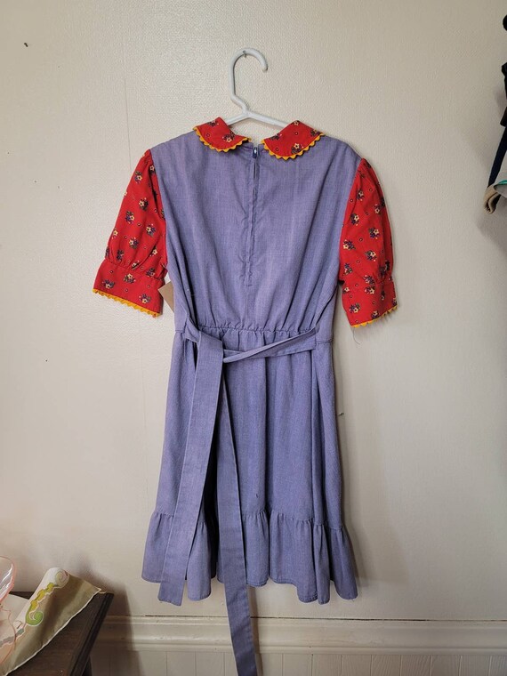 Vintage 1970s girls dress - image 2