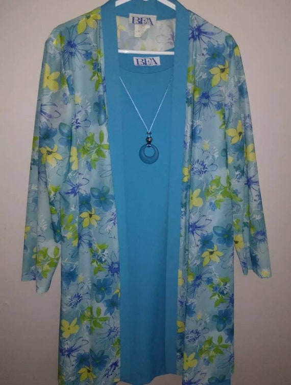floral overcoat