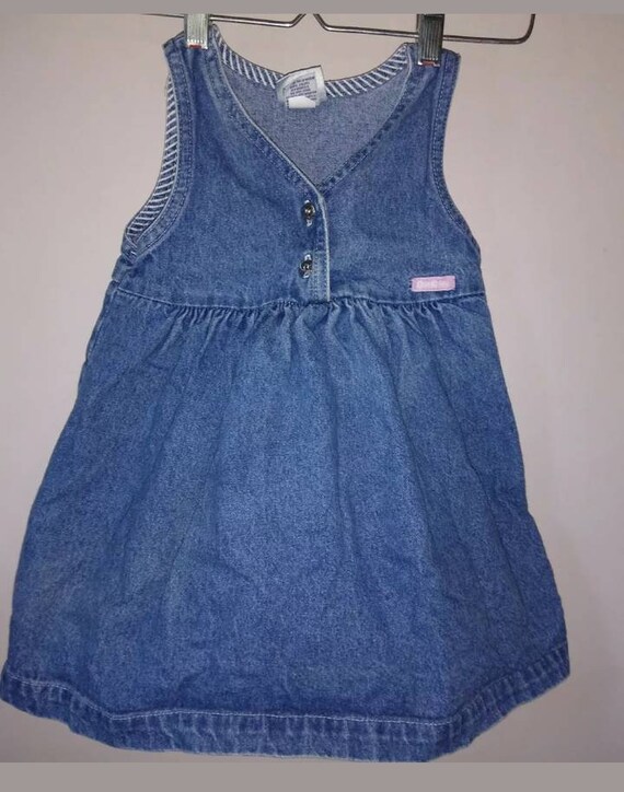 blue jean romper dress