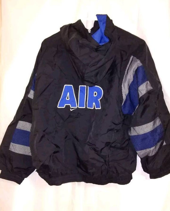 blue nike air jacket