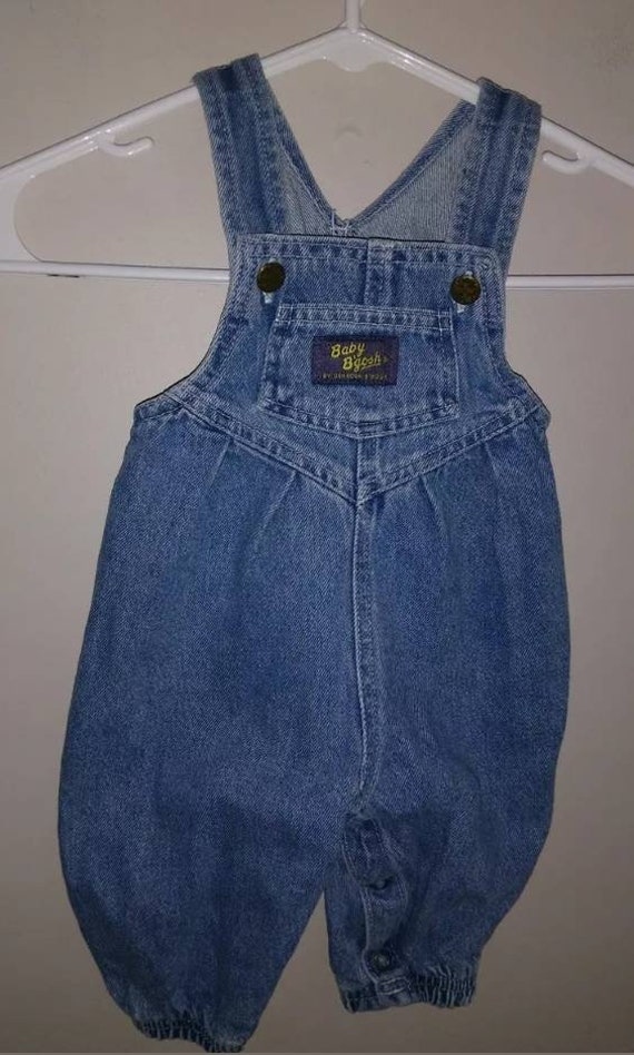infant blue jean overalls