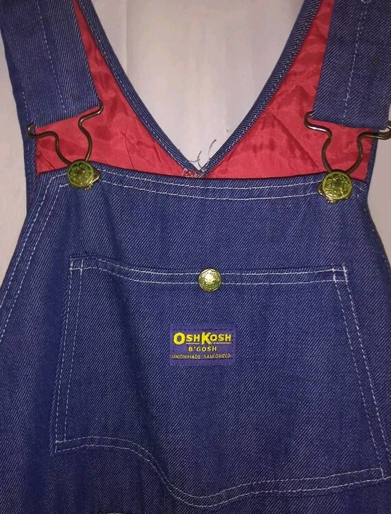 vintage oshkosh men's overalls