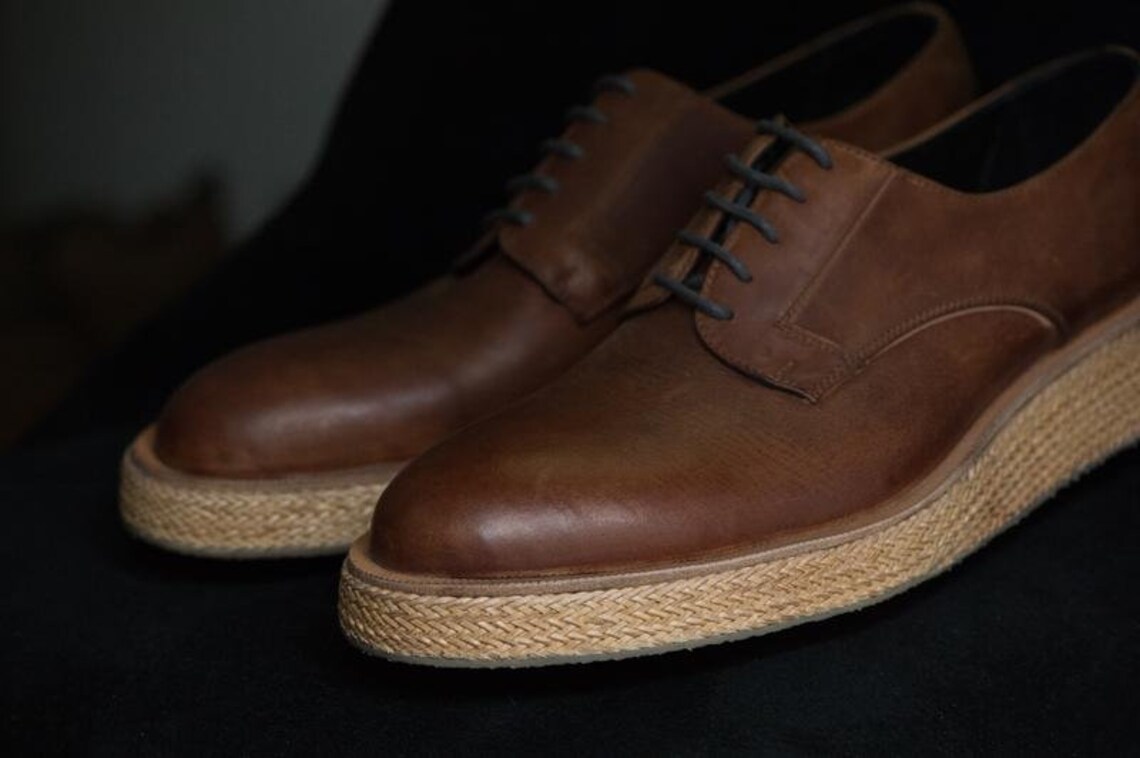 Men's Wedge Shoes Etsy