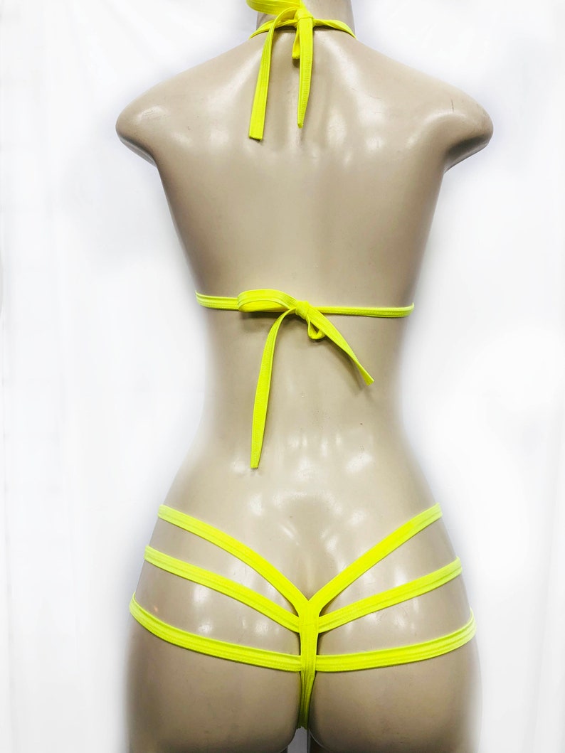 Exotic Dancewear Outfit Festival Dance Wear Bikini Rave