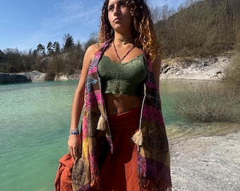 gilet mexicain de cérémonie pour femme