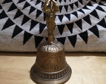 Tibetan bell, healing bell, seven metal bell, sound healing bell