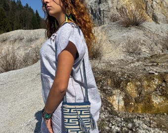 sac vayu colombien bleu moyen