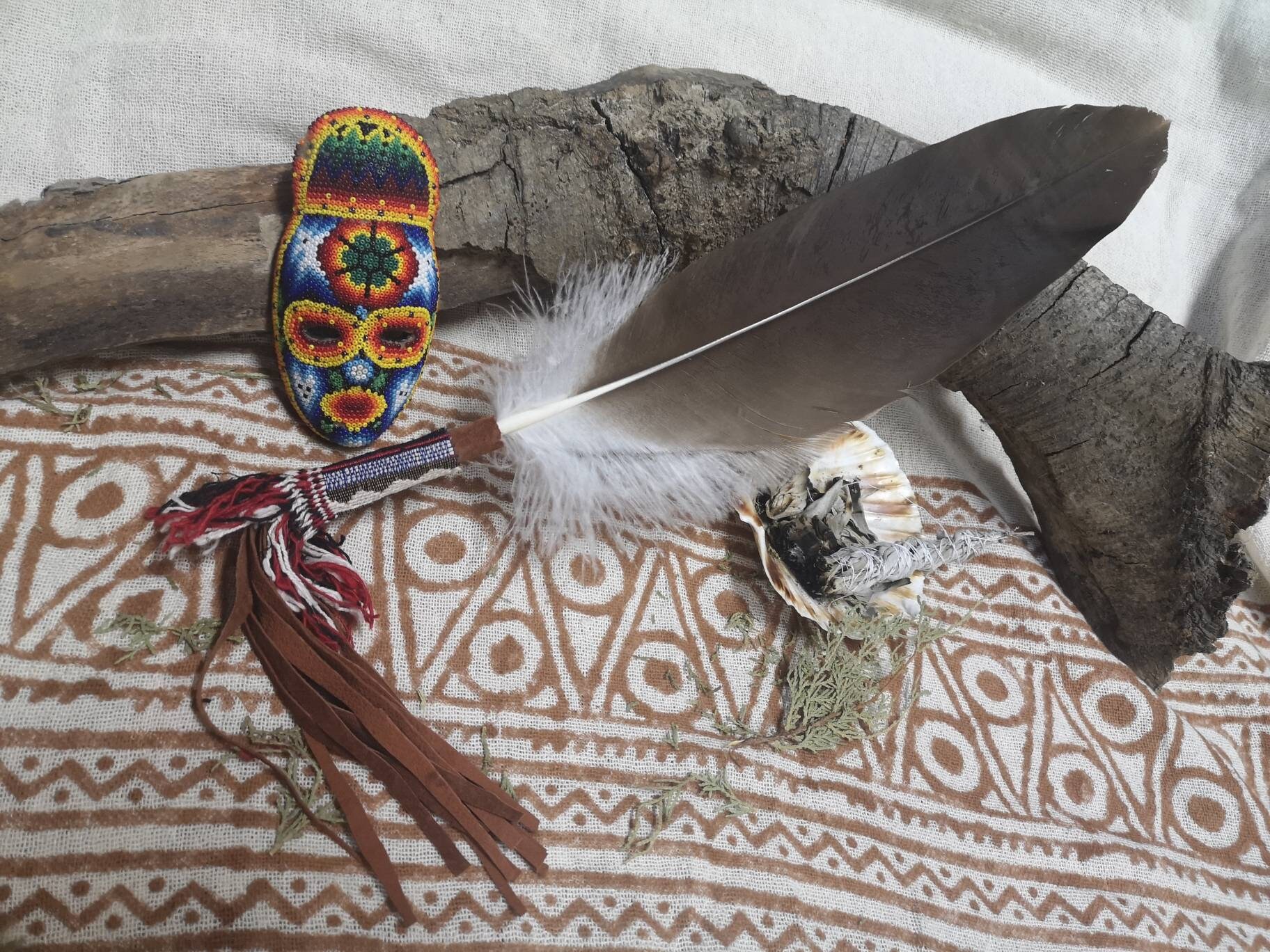 Smudging eagle feather Etsy