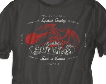D&D Dragon Shirt: Vintage Style DnD Gamer Tee, Dungeon Master Gift
