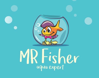 Aquarium Logo - Etsy Aquarium Logo - Etsy