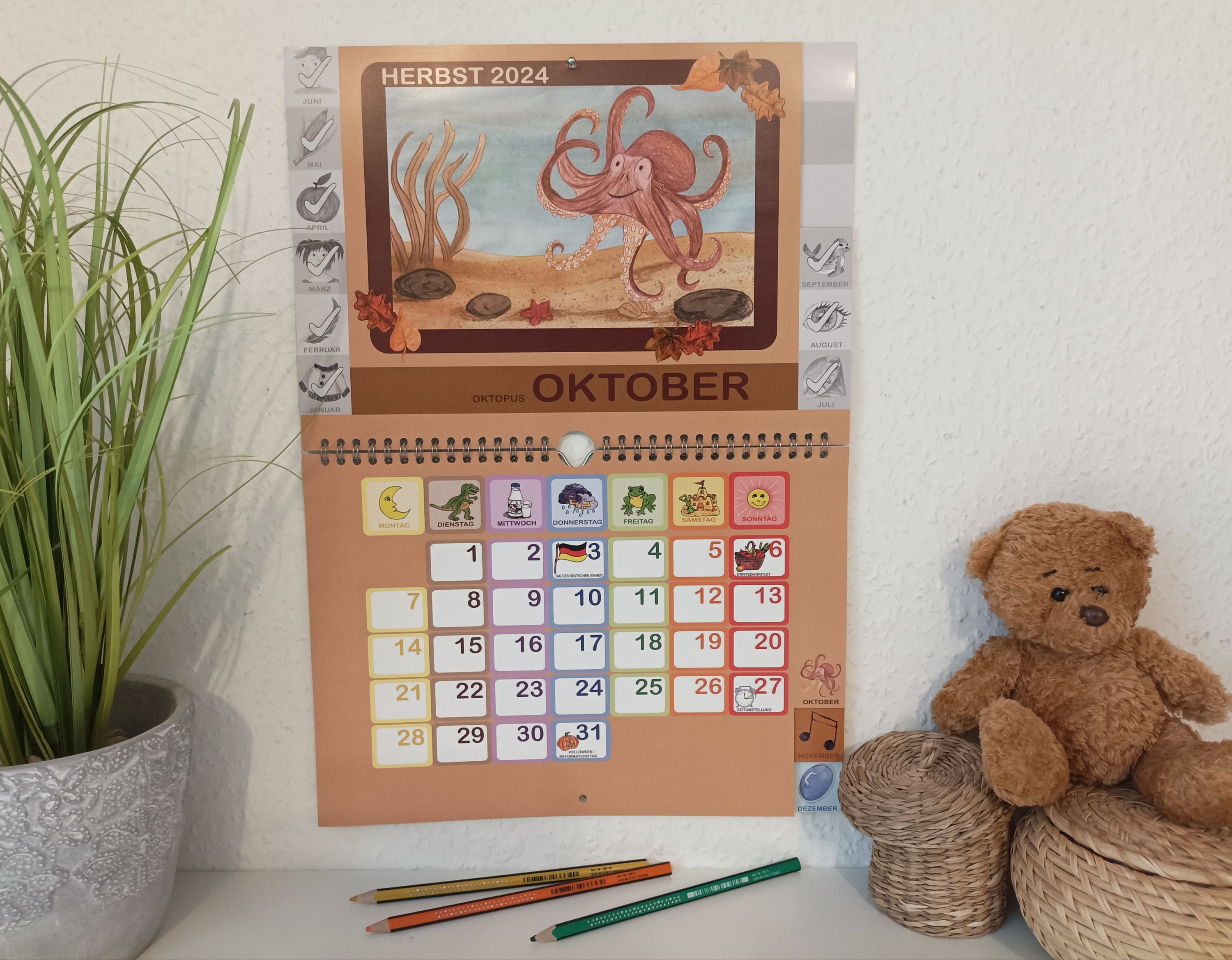 2024 Der Kinderkalender 2024 Erlernen Durch Bilder Etsy De 2024 Der Kinderkalender 2024 Erlernen Durch Bilder Etsy De