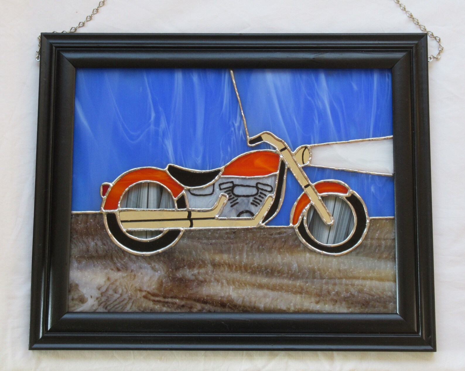 Stained Glass Motorcycle | Etsy