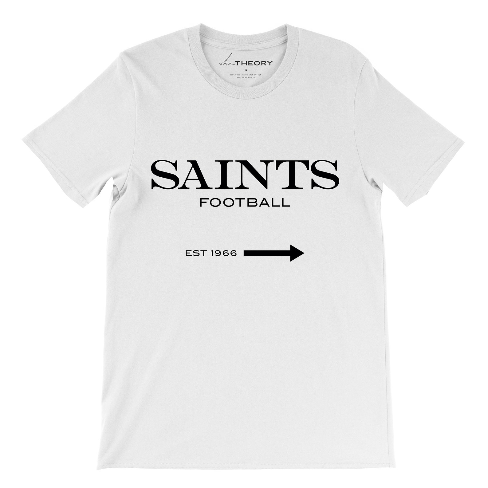 New Orleans Saints Graphic Tee Football T-shirt Saints - Etsy
