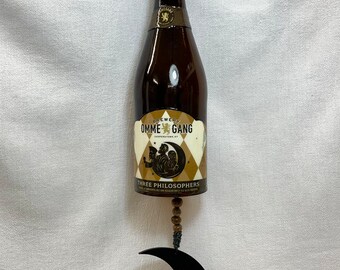 Ommegang Three Philosophers Beer Bottle Wind Chime