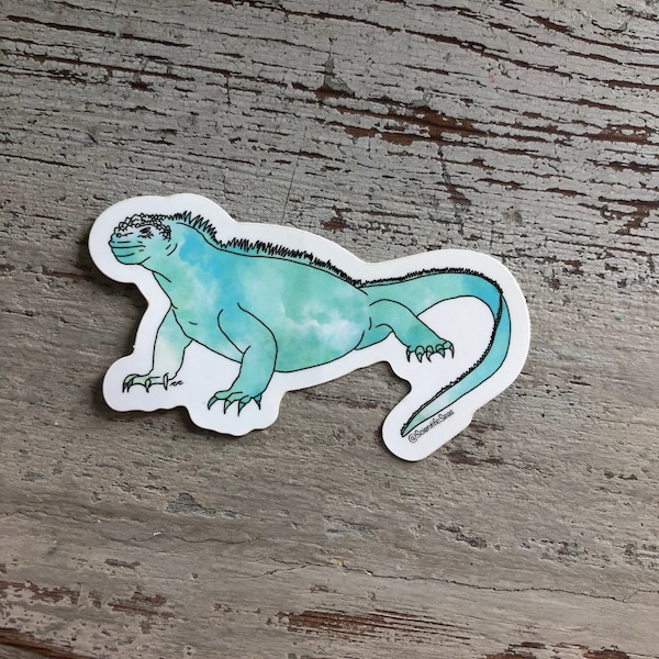 Marine Iguana Sticker