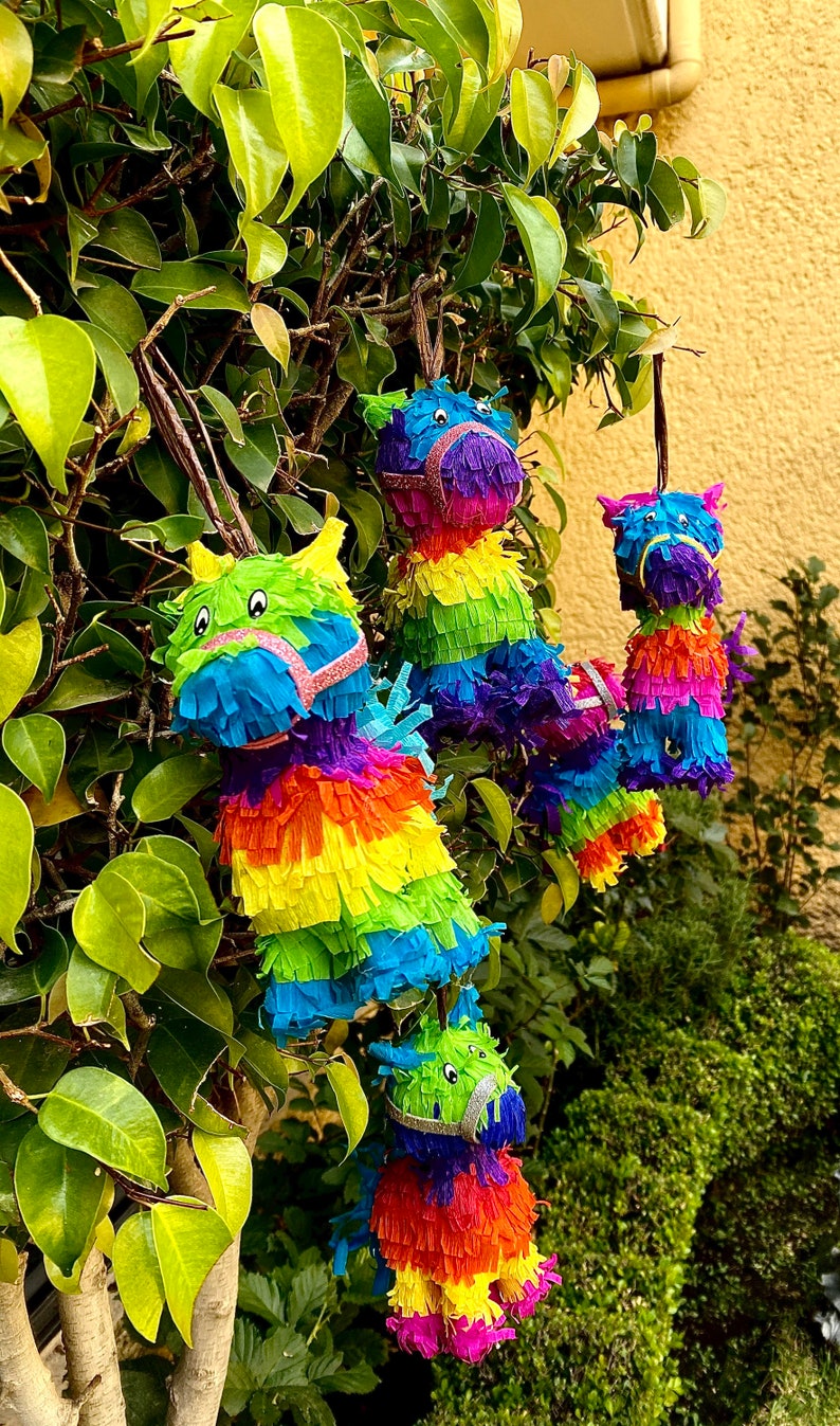 Petite Piñata Piñata mexicaine Ornement de Noël 5pcs | Etsy