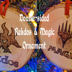 MtG Rakdos Ornament Door Knob Decoration Magic the Gathering Cult of Rakdos Ravnica