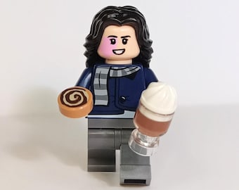 Minifig w/ Birthmark with Hot Cocoa & Pastry Vascular Port Wine Stain