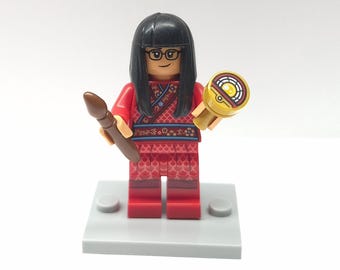 Forger Minifigure Artist with Brush and Stamp