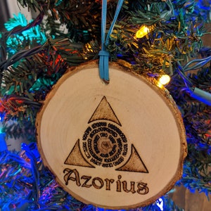 MtG Azorius Ornament Door Knob Decoration Magic the Gathering Azorius Senate Ravnica, Large Size