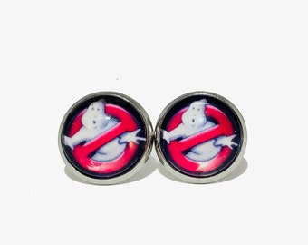 Ghostbusters No Ghost Logo Stainless Steel Band RIng