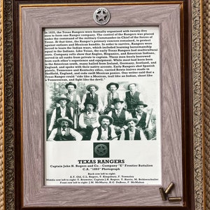 Texas Ranger Frontier Battallion 1893 Print