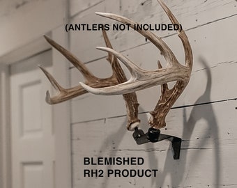 Blemished RACK HUB® RH2 / match set antler mount / shed antler display / trophy mount / deer antlers / deer taxidermy / antler decor