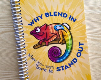 104 Day Diabetes Food/Blood Sugar Log Book, Chameleon, Diabetes Journal, T1D, Diabetes, Type One Diabetes, Type 1, Food Log, Blood Sugar Log