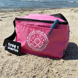 Lunchbox, Cooler, Donut Forget To Bolus, Type One Diabetes, T1D, Diabetic, Insulin Cooler