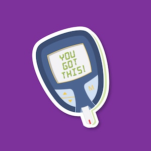 You Got This Sticker, diabetes, T1D, diabetessticker, diabetes type één, type 1, diabetes, sticker, kinderen, kinderdiabetes