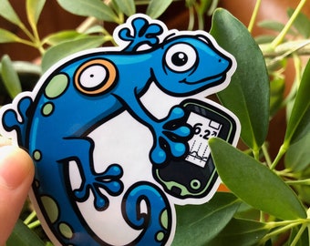 Libre Lizard Sticker, Diabetes, T1D, Diabetes Sticker, Type One Diabetes, Type 1, Diabetic, Sticker, Kids, Kids Diabetes
