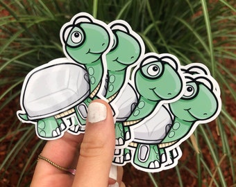 Olli the Omnipod Turtle Sticker, Diabetes, T1D, Diabetes Sticker, Type One Diabetes, Type 1, Diabetic, Sticker, Kids, Kids Diabetes