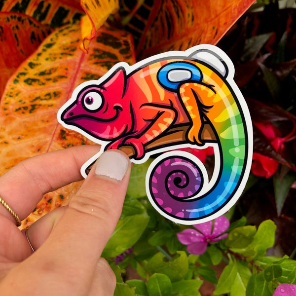 T1D Chameleon Sticker, Diabetes, T1D, Diabetes Sticker, Type One Diabetes, Type 1, Diabetic, Sticker, Kids, Kids Diabetes