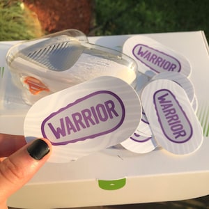 Dexcom WARRIOR-sticker, diabetes, T1D, diabetessticker, diabetes type één, type 1, diabetes, sticker, kinderen, kinderdiabetes