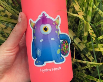 Buster the Low Blood Sugar Monster Sticker, T1D, Diabetes Sticker, Type One Diabetes, Type 1, Diabetic, Sticker, Kids, Kids Diabetes