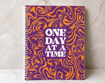 Purple Daily Diabetes Journal (LARGE), Blood Sugar Logbook, T1D, Diabetes, Food Log, Meal Tracker, Blood Sugar Log, Mood Journal