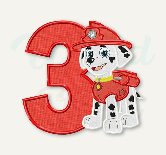 Firefighter Puppy Third Birthday 
